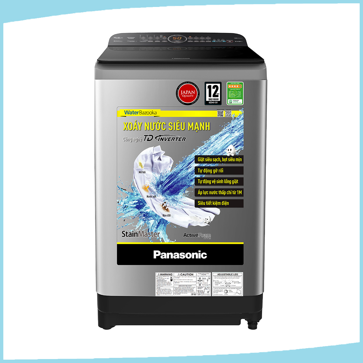 Hình ảnh sản phẩm - [NA-FD95X1LRV] Máy giặt Panasonic Inverter 9.5 kg