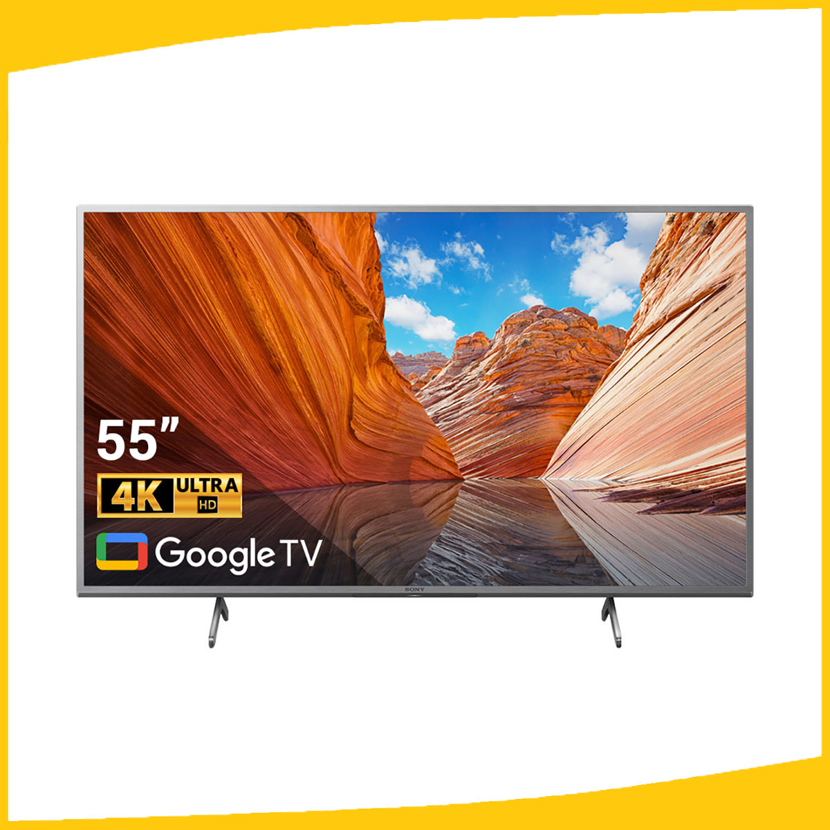 Hình ảnh sản phẩm - [KD-55X80J/S] Android Tivi Sony 4K 55 inch KD-55X80J/S