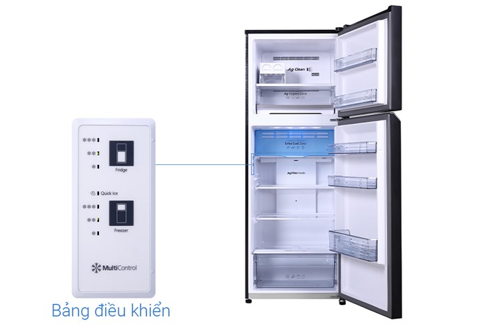 Hình ảnh sản phẩm - [NR-TL381VGMV] Tủ lạnh Panasonic Inverter 366 lít