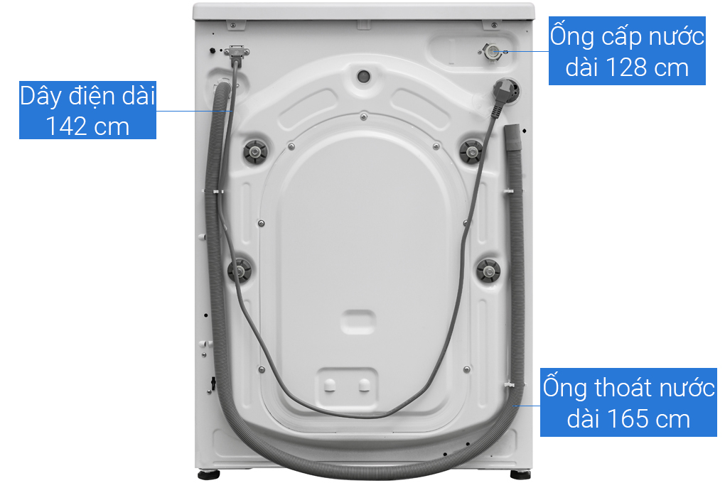 Hình ảnh sản phẩm - [WCV10649XWST] Máy giặt Beko Inverter 10 kg WCV10649XWST