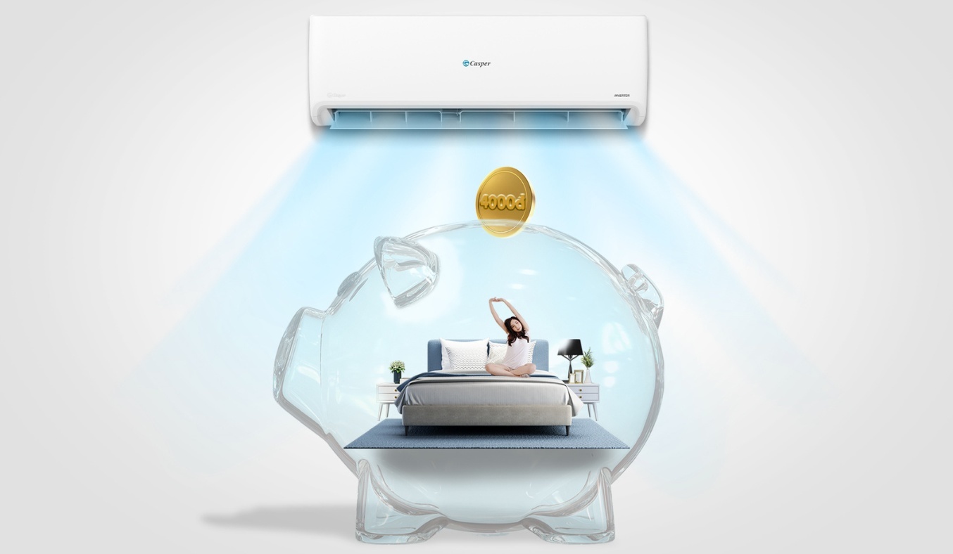 Máy lạnh Casper Inverter - Tiết kiệm điện
