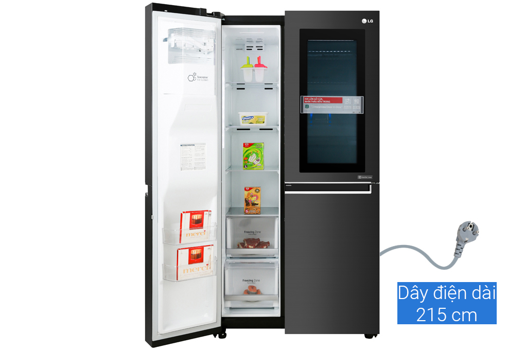 Hình ảnh sản phẩm - [GR-X247MC] Tủ lạnh LG Inverter InstaView Door-in-Door 601 lít GR-X247MC