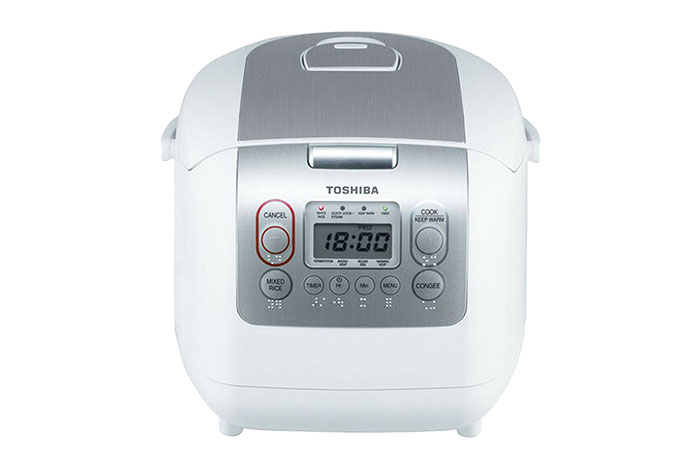 Hình ảnh sản phẩm - [RC-18NTFV(W)] Nồi Cơm Điện Tử Toshiba 1.8 Lít