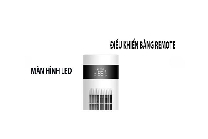Hình ảnh sản phẩm - [PW-8207 (W)] Quạt tháp Panworld PW-8207 (W) - Màu Trắng