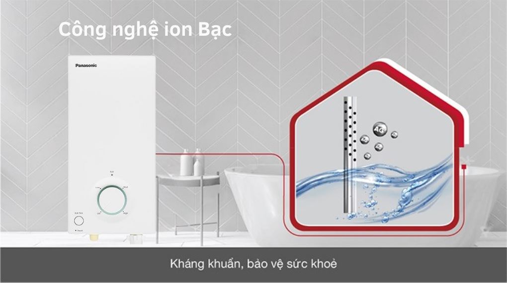 Máy nước nóng trực tiếp Panasonic 4500W DH-4VS1VW - Chế độ diệt khuẩn