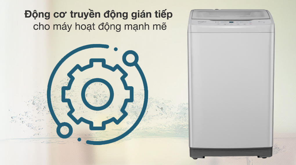 Máy giặt Whirlpool 8.5 kg VWVC8502FS - Động cơ - Tiết kiệm điện