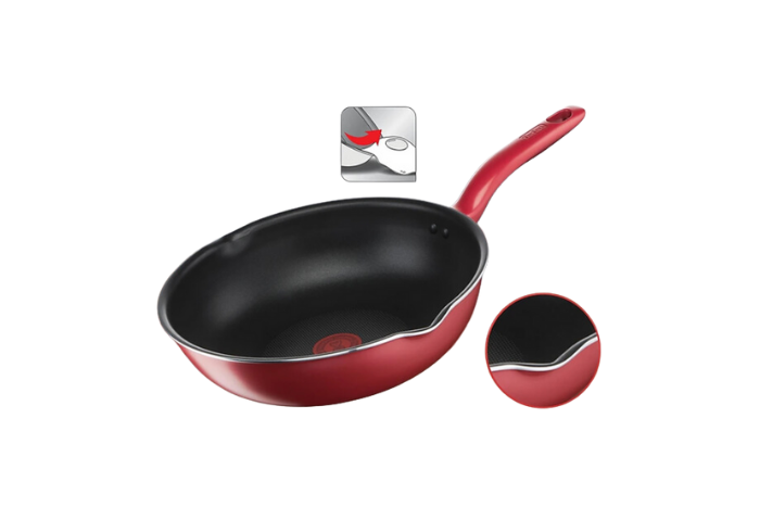 Hình ảnh sản phẩm - [G1358696] Chảo Chiên Sâu Lồng Chống Dính Đáy Từ So Chef TEFAL - 28 cm