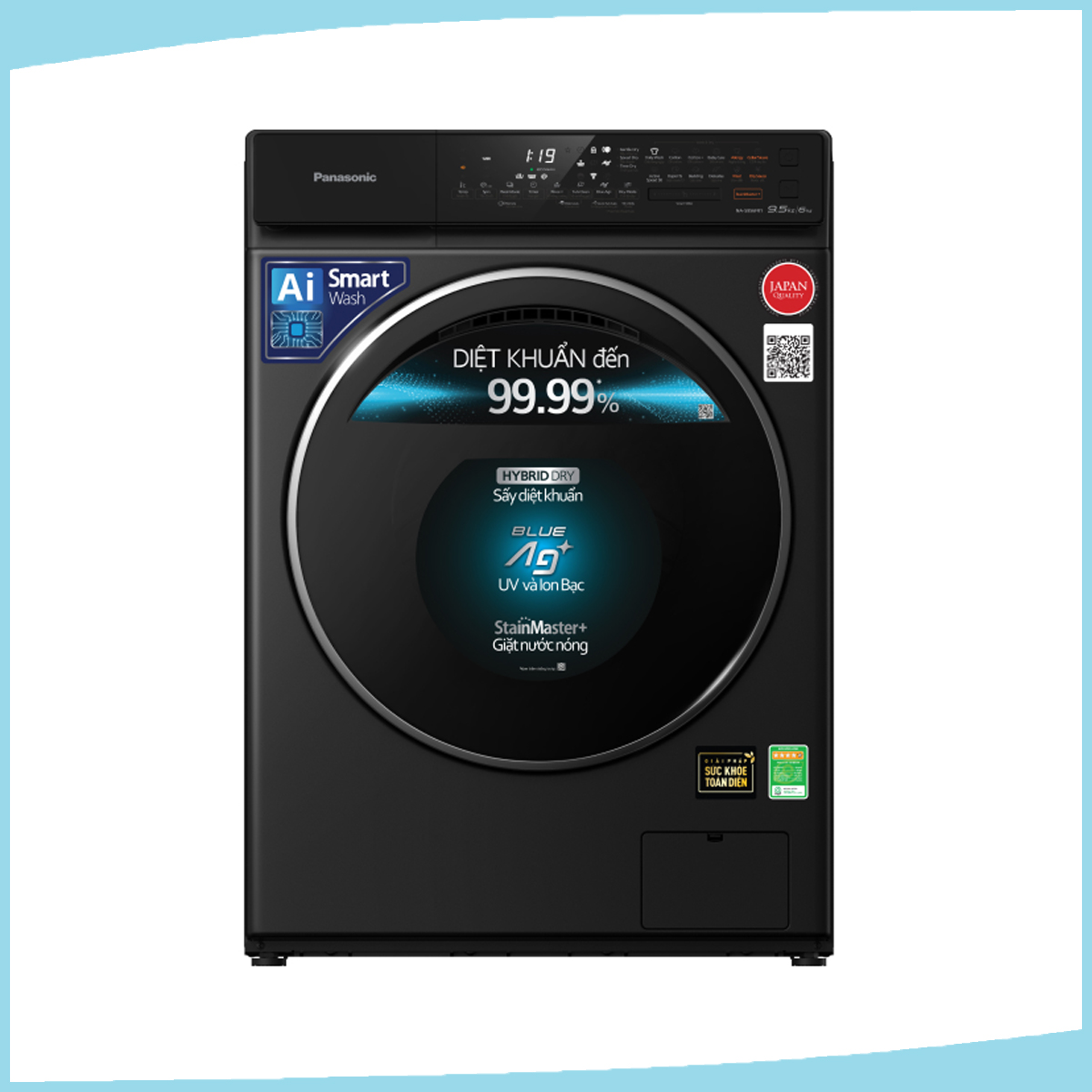 Hình ảnh sản phẩm - [NA-S956FR1BV] Máy giặt sấy Panasonic Inverter 9.5 kg/6 kg