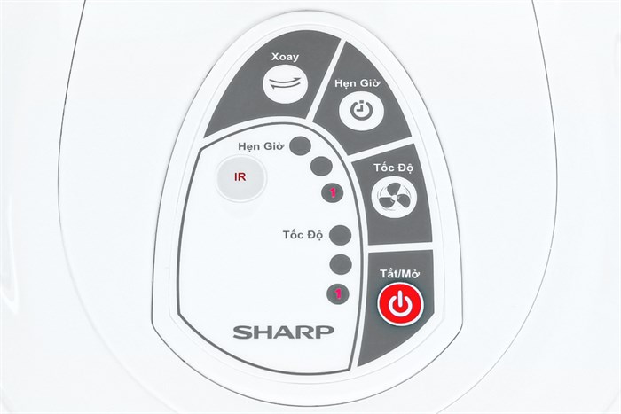 Hình ảnh sản phẩm - [PJ-L40RV-WH] Quạt lửng Sharp PJ-L40RV-WH