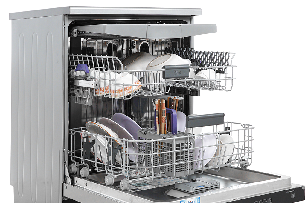 Hình ảnh sản phẩm - [DEN48520X] Máy rửa bát Beko 16 bộ 