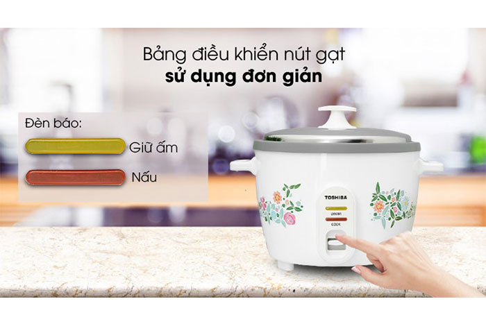 Hình ảnh sản phẩm - [RC-18MH1PV(F)] Nồi Cơm Điện Toshiba 1.8 Lít
