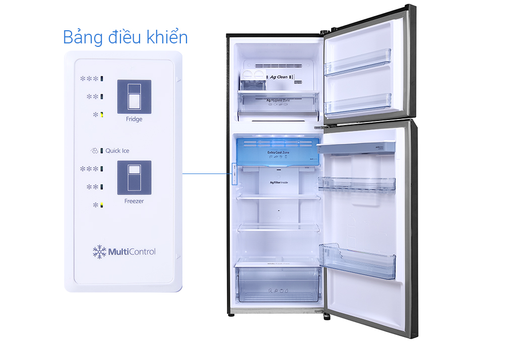 Hình ảnh sản phẩm - [NR-TL381GPKV] Tủ lạnh Panasonic Inverter 366 lít 