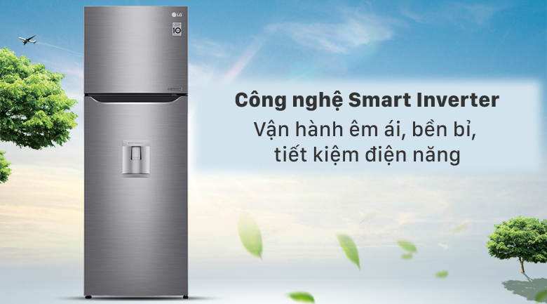 Công nghệ Smart Inverter - Tủ lạnh LG Inverter 315 lít GN-D315PS