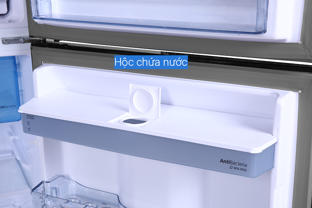 Hình ảnh sản phẩm - [NR-TL381GPKV] Tủ lạnh Panasonic Inverter 366 lít 