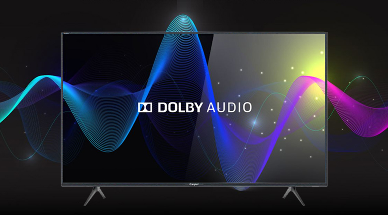 Smart Tivi Casper 43 inch 43FG5200 - Trải nghiệm âm thanh vòm sống động tự nhiên qua công nghệ Dolby Audio