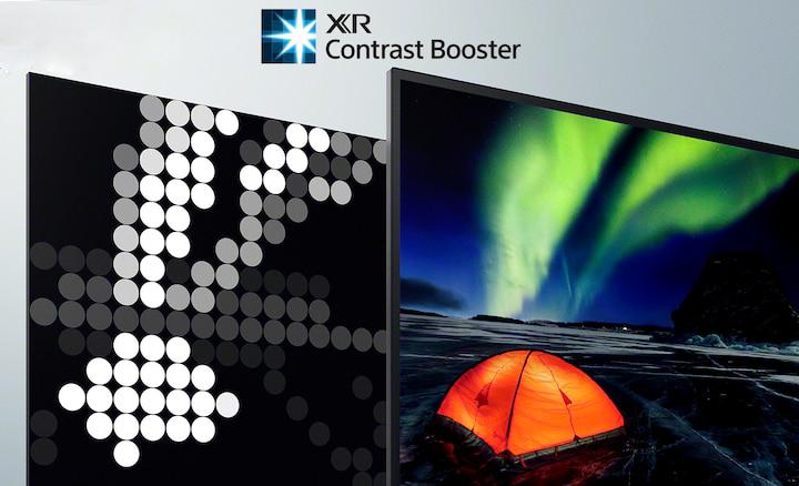  Tích hợp XR Contrast Booster và công nghệ phản chiếu X-Anti Reflection