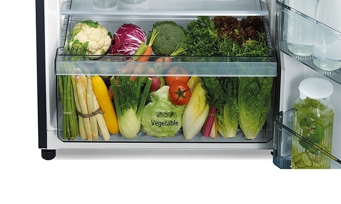 Tủ lạnh Hitachi R-FVX510PGV9(GBK) - Ngăn rau quả