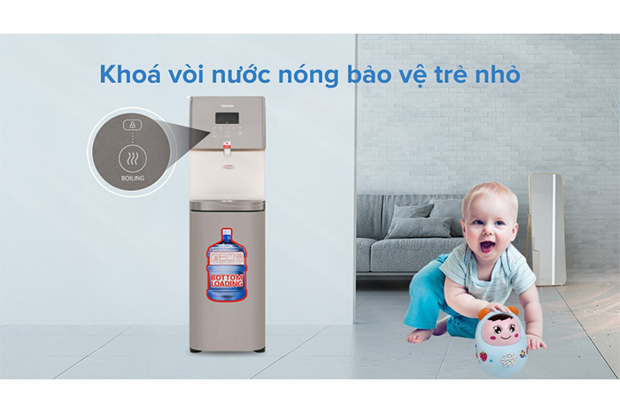 Hình ảnh sản phẩm - [ RWF-W1830UVBV(T) ] Máy Nước Nóng Lạnh Toshiba