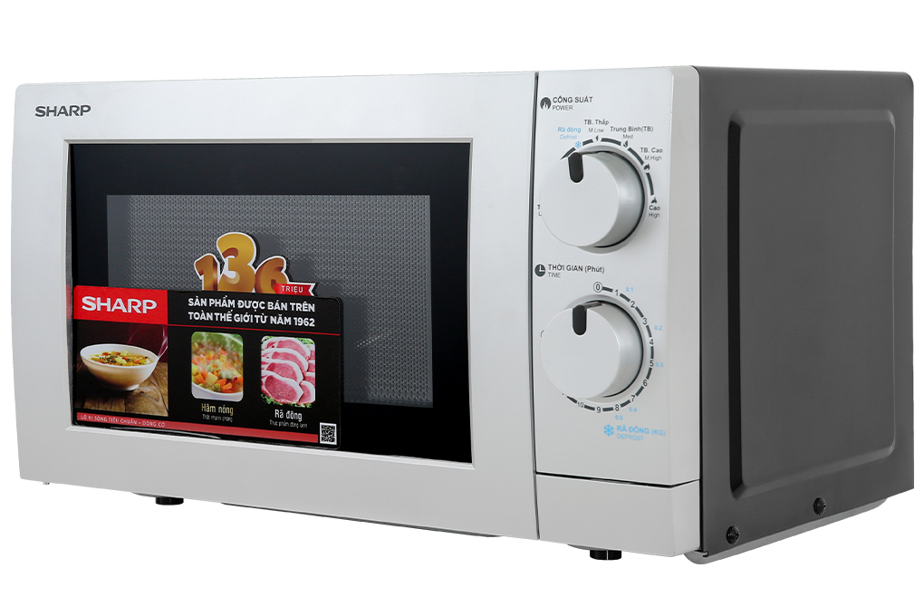 Hình ảnh sản phẩm - [R-209VN-SK] Lò vi sóng Sharp 20 lít R-209VN-SK