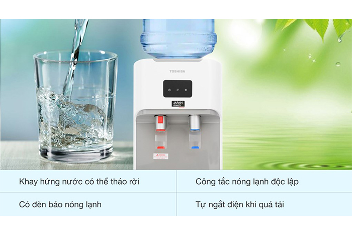 Hình ảnh sản phẩm - [RWF-W1664TV(W1)] Máy Nước Nóng Lạnh Toshiba