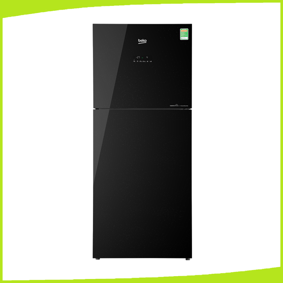 Hình ảnh sản phẩm - [RDNT371E50VZGB] Tủ lạnh Beko Inverter 340 lít