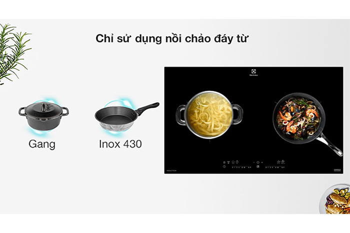Hình ảnh sản phẩm - [EHI7280BB] Bếp Từ Đôi Electrolux
