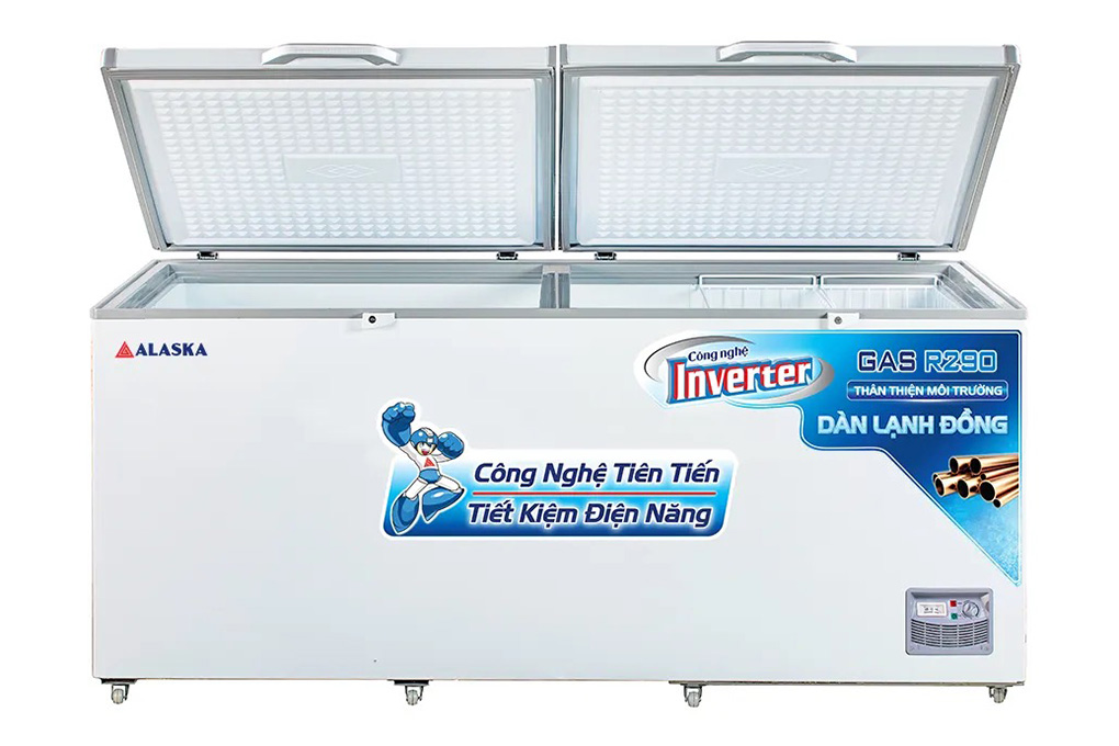 Hình ảnh sản phẩm - [HB-1200CI] Tủ đông Alaska Inverter 1200L