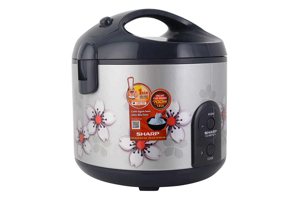 Hình ảnh sản phẩm - [KS-NR191STV] Nồi cơm điện Sharp 1.8 lít