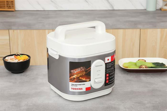 Hình ảnh sản phẩm - [RC-10JRUVN(W)] Nồi Cơm Điện Toshiba 1.0 Lít
