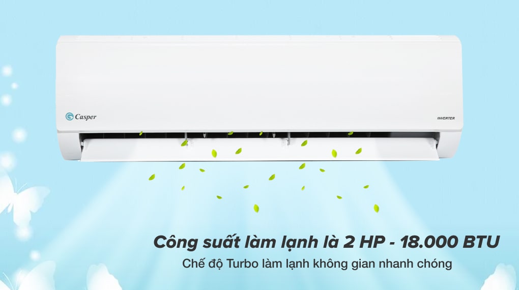 Máy lạnh Casper Inverter 2 HP IC-18TL32 - Công nghệ làm lạnh