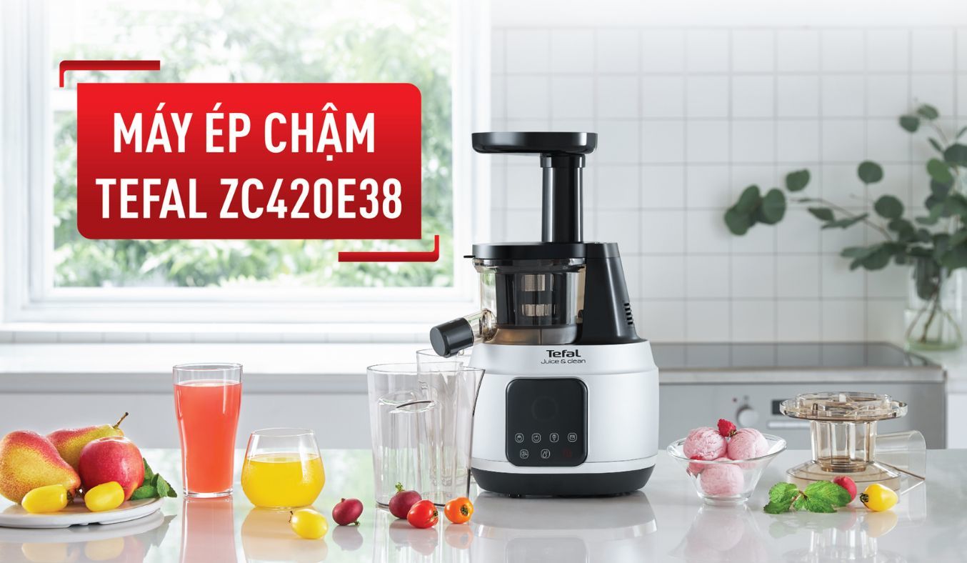 Máy ép chậm Tefal ZC420E38