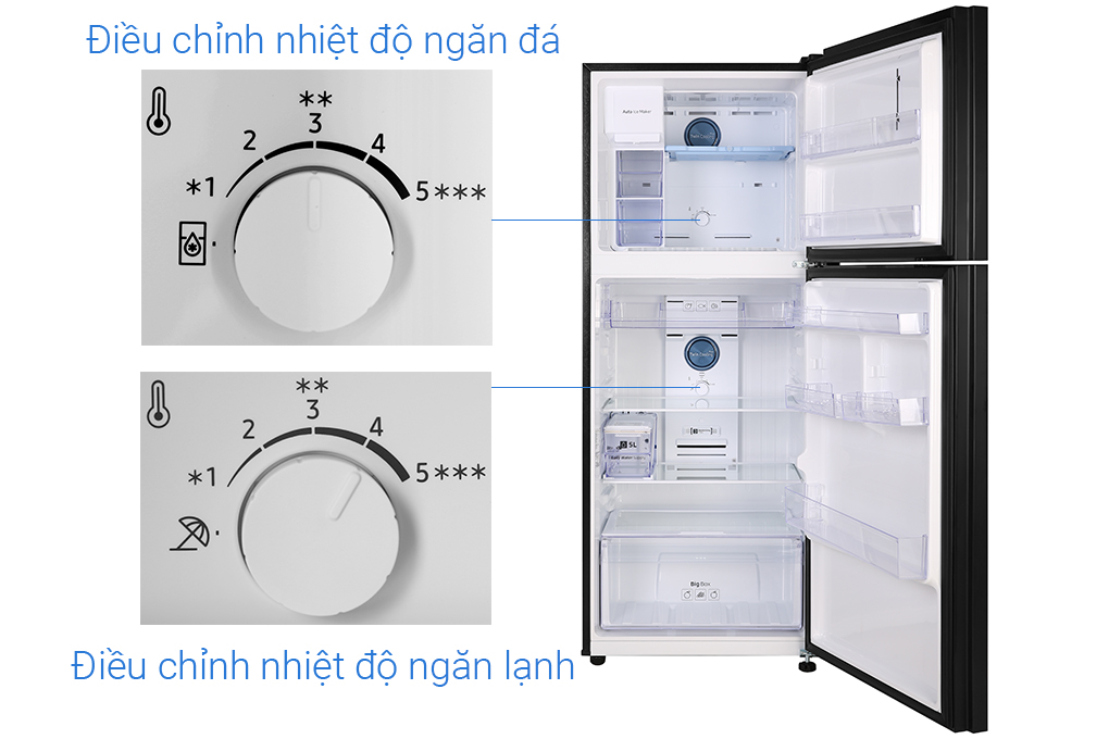 Hình ảnh sản phẩm - [RT35K50822C/SV] Tủ lạnh Samsung Inverter 360 lít 
