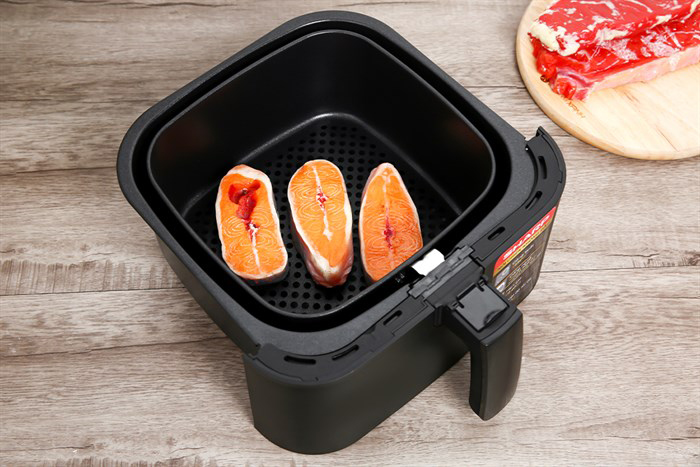 Hình ảnh sản phẩm - [KF-AF70EV-BK] Nồi Chiên Không Dầu Sharp 7.0 Lít