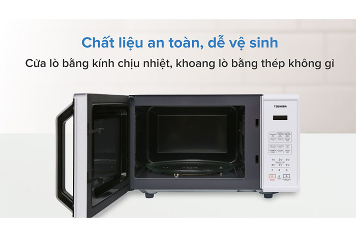 Hình ảnh sản phẩm - [ER-SS23(W1)VN] Lò Vi Sóng Toshiba 23 Lít
