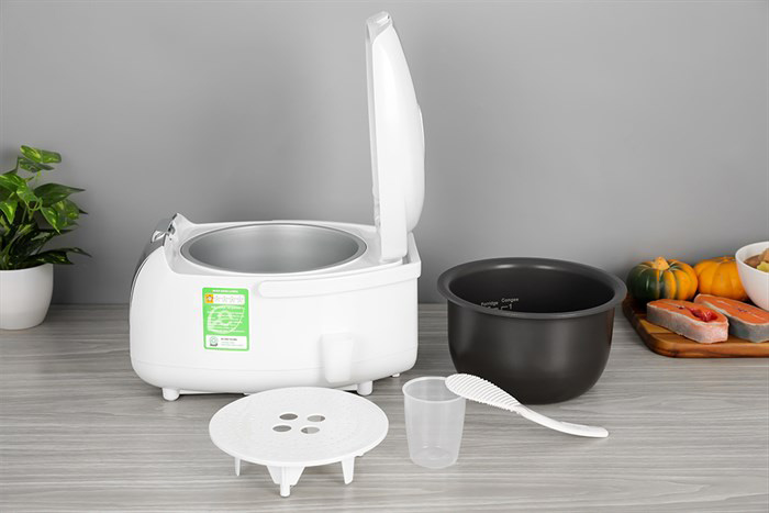 Hình ảnh sản phẩm - [RC-10NMFVN(WT)] Nồi Cơm Điện Tử Toshiba 1 Lít