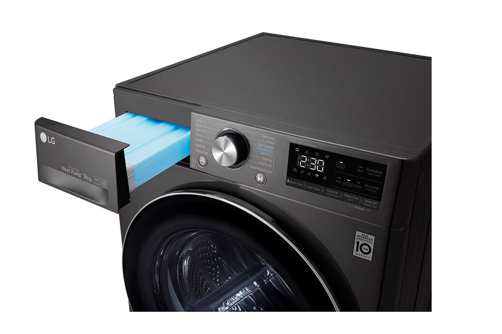 Hình ảnh sản phẩm - [DVHP09B] Máy sấy bơm nhiệt LG 9 kg