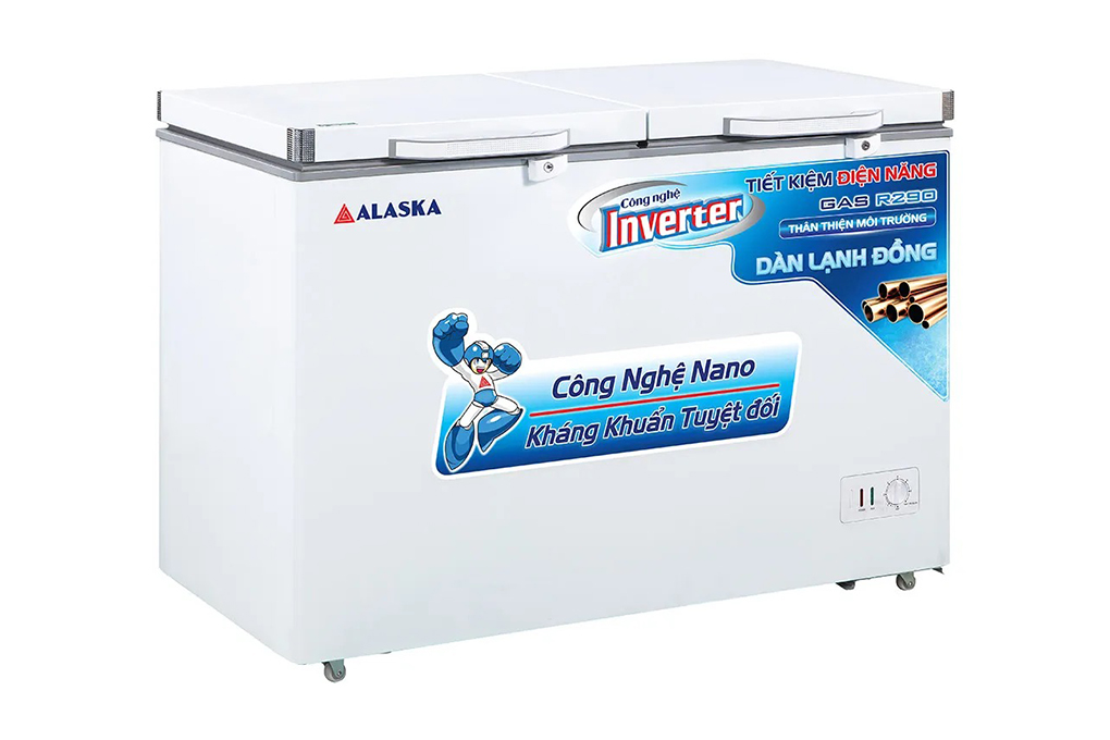 Hình ảnh sản phẩm - [BCD-5568CI] Tủ đông mát Alaska inverter 372 lít