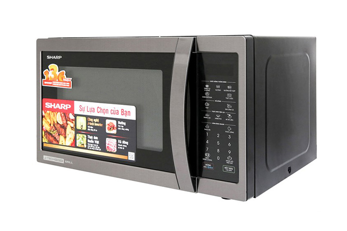 Hình ảnh sản phẩm - [R-G728XVN-BST] Lò Vi Sóng Sharp 28 Lít
