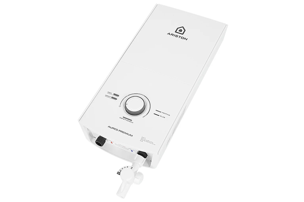 Hình ảnh sản phẩm - [AURES PREMIUM 4.5P IVORY] Máy nước nóng trực tiếp Ariston