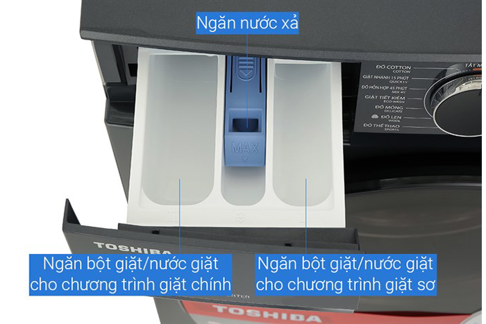 Hình ảnh sản phẩm - [TW-T21BU115UWV(MG)] Máy Giặt Toshiba Inverter 10.5 Kg