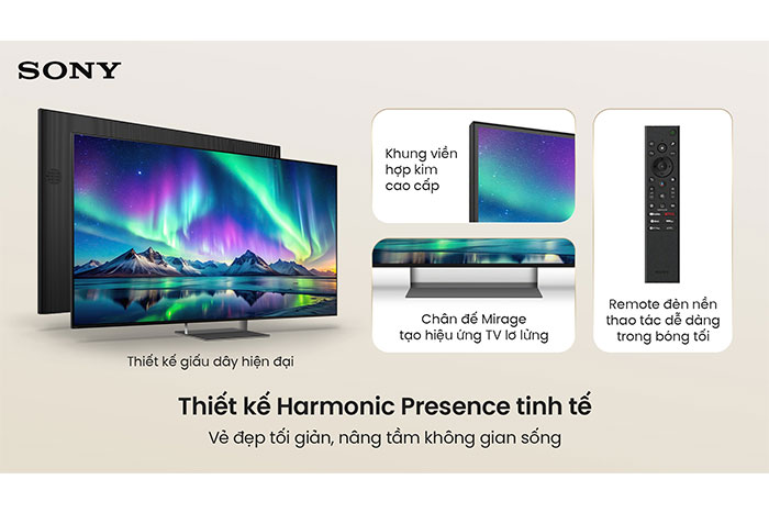 Hình ảnh sản phẩm - [K-85XR90M2] Sony Google TV True RGB BRAVIA 9 II 85 Inch