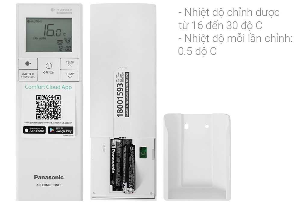 Hình ảnh sản phẩm - [CU/CS-XU12ZKH-8] Máy lạnh Panasonic Inverter 1.5 HP