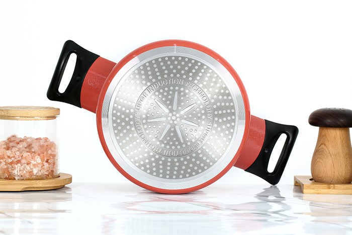 Hình ảnh sản phẩm - [H22104-ST20] Nồi nhôm đáy từ chống dính 20cm Supor Trendy (6 cái/thùng)
