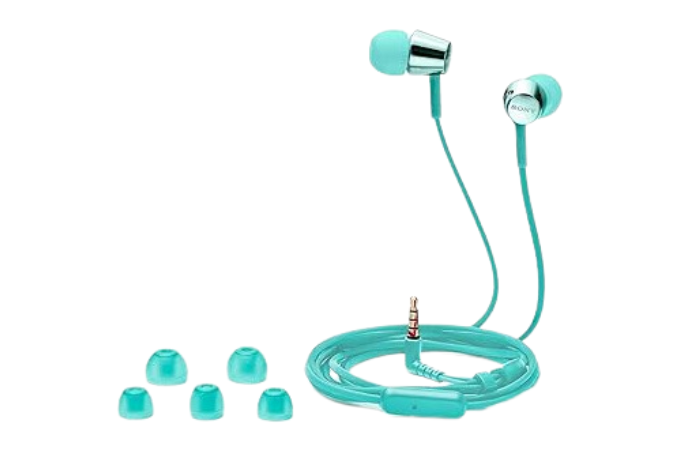 Hình ảnh sản phẩm - [MDR-EX155APLQE] TAI NGHE SONY MDR-EX155APLQE - MÀU XANH DƯƠNG