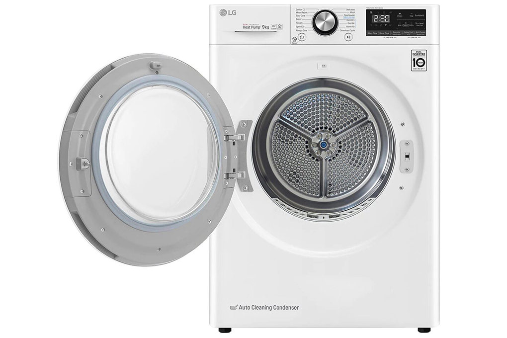 Hình ảnh sản phẩm - [DVHP09W] Máy sấy bơm nhiệt LG 9 kg