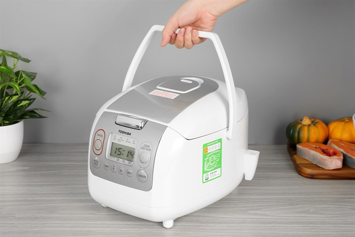 Hình ảnh sản phẩm - [RC-10NMFVN(WT)] Nồi Cơm Điện Tử Toshiba 1 Lít