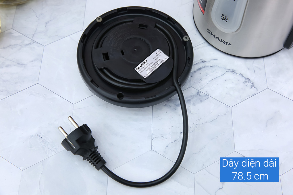 Hình ảnh sản phẩm - [EKJ-15EVS-ST] Bình đun siêu tốc Sharp 1.5 lít