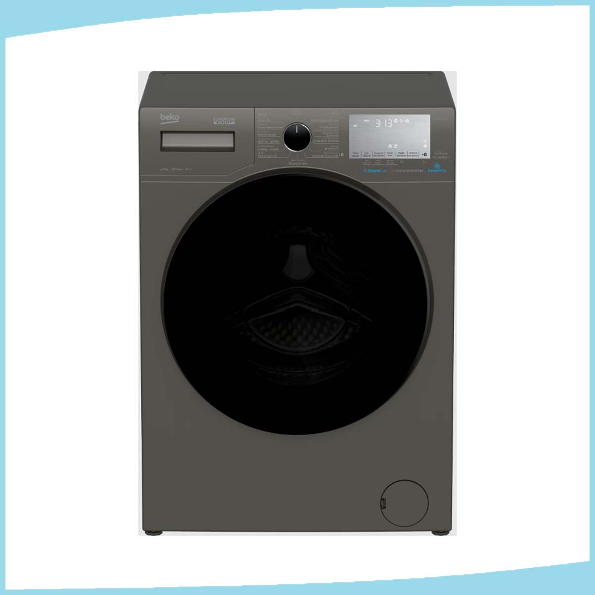 Hình ảnh sản phẩm - [WCV10749XMST] Máy giặt Beko Inverter 10 kg 