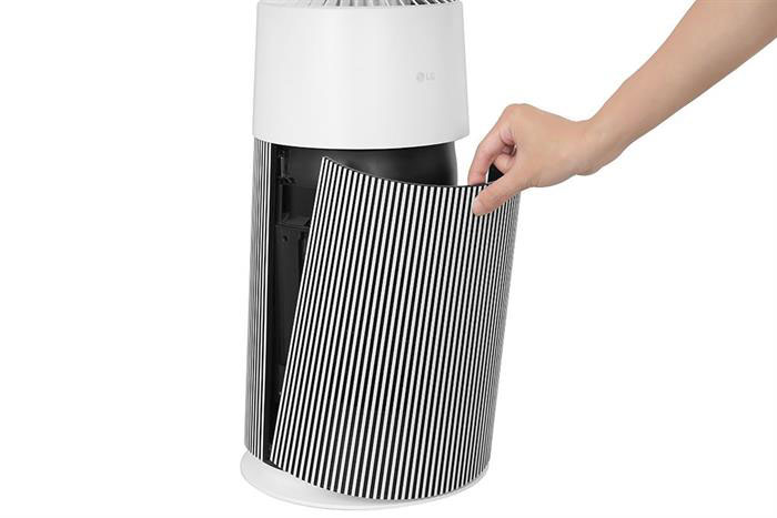 Hình ảnh sản phẩm - [AS20GSHU0.ABAE] Máy Lọc Không Khí Kết Hợp Loa LG PuriCare Aero Speaker 46W