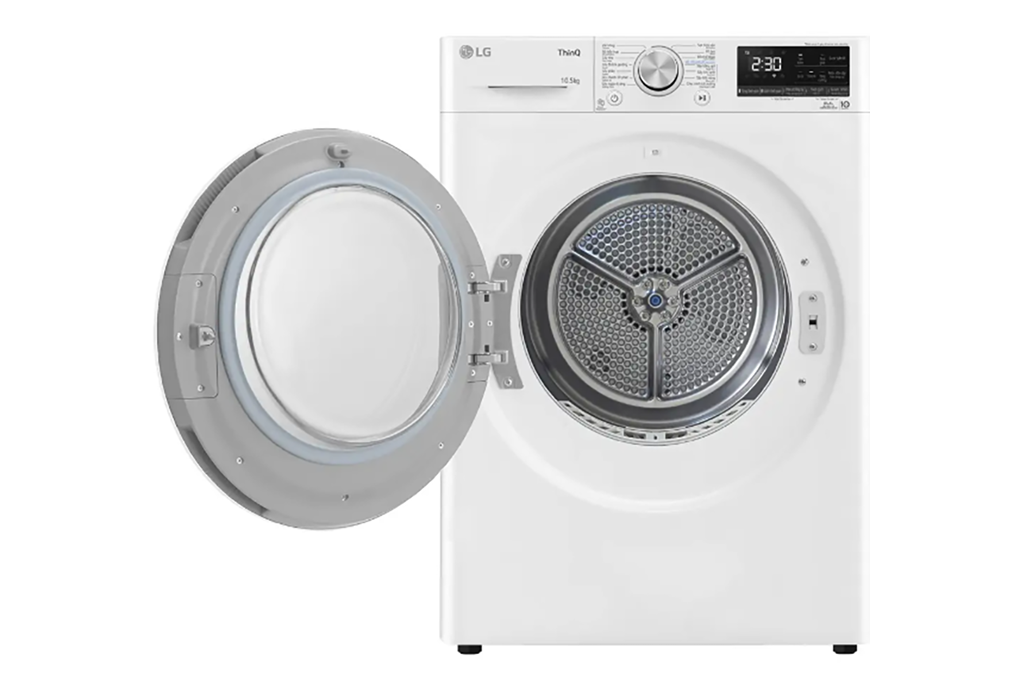 Hình ảnh sản phẩm - [DVHP50W] Máy Sấy Bơm Nhiệt LG Inverter 10.5 Kg